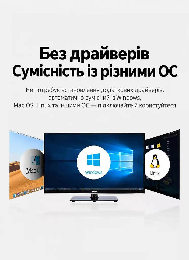 USB-C хаб для периферії UGREEN CM473 концентратор вхід USB-C для хоста та 4 вихідні порти USB-A 3.0 передавання даних до 5 Гбіт/с вбудований кабель 0,2 м кабель в обплетенні без окремого порту живлення для телефонів і планшетів із USB-C та підтримкою OTG одночасна робота всіх 4 портів працює без встановлення драйверів сумісність із ОС Windows Mac OS і Linux корпус космічного сірого кольору з чорним кабелем і чорними деталями (20841) - фото 9