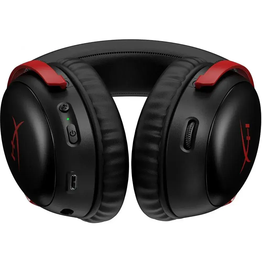 Навушники з мікрофоном HyperX Cloud III Wireless Black/Red (77Z46AA) - фото 5