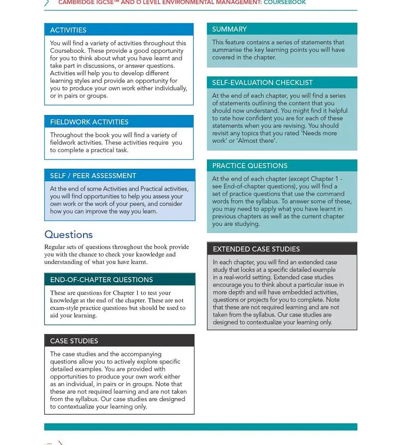 Cambridge IGCSE and O Level Environmental Management Coursebook with Digital Access (2 Years) (2nd Edition) - Гері Скіннер - фото 5