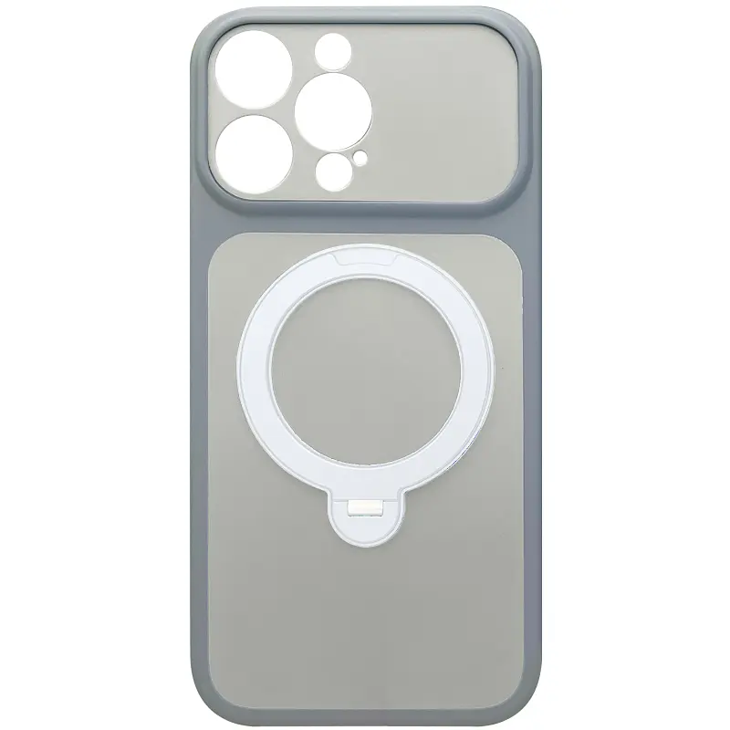 Чохол Ummi Full Camera with MagSafe HQ Ring для Apple iPhone 16 Pro Max (6.9") Grey
