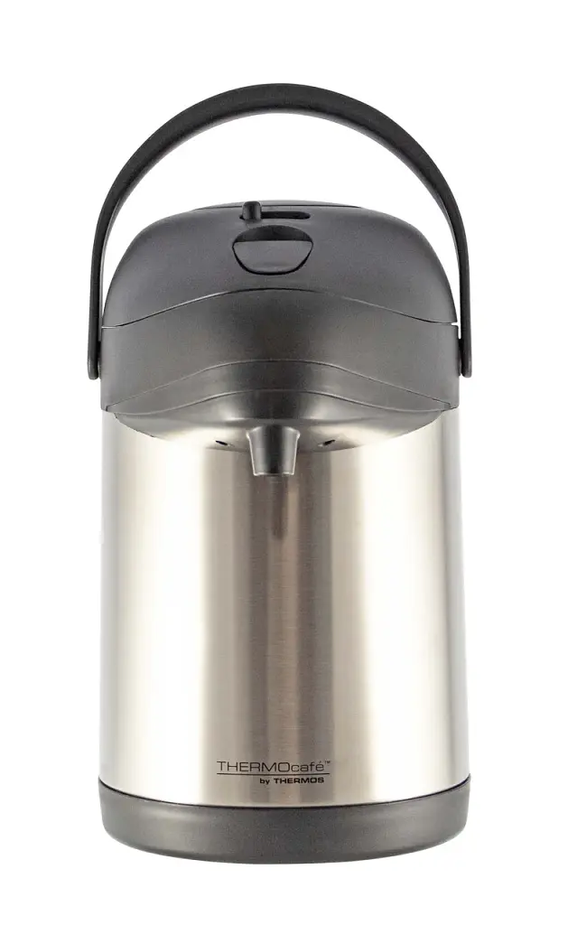 Термос-помпа Thermos нержавіюча сталь 2,5 л сріблястий металік - фото 2