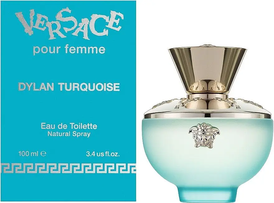 Туалетна вода Versace Dylan Turquoise 100 мл - фото 2