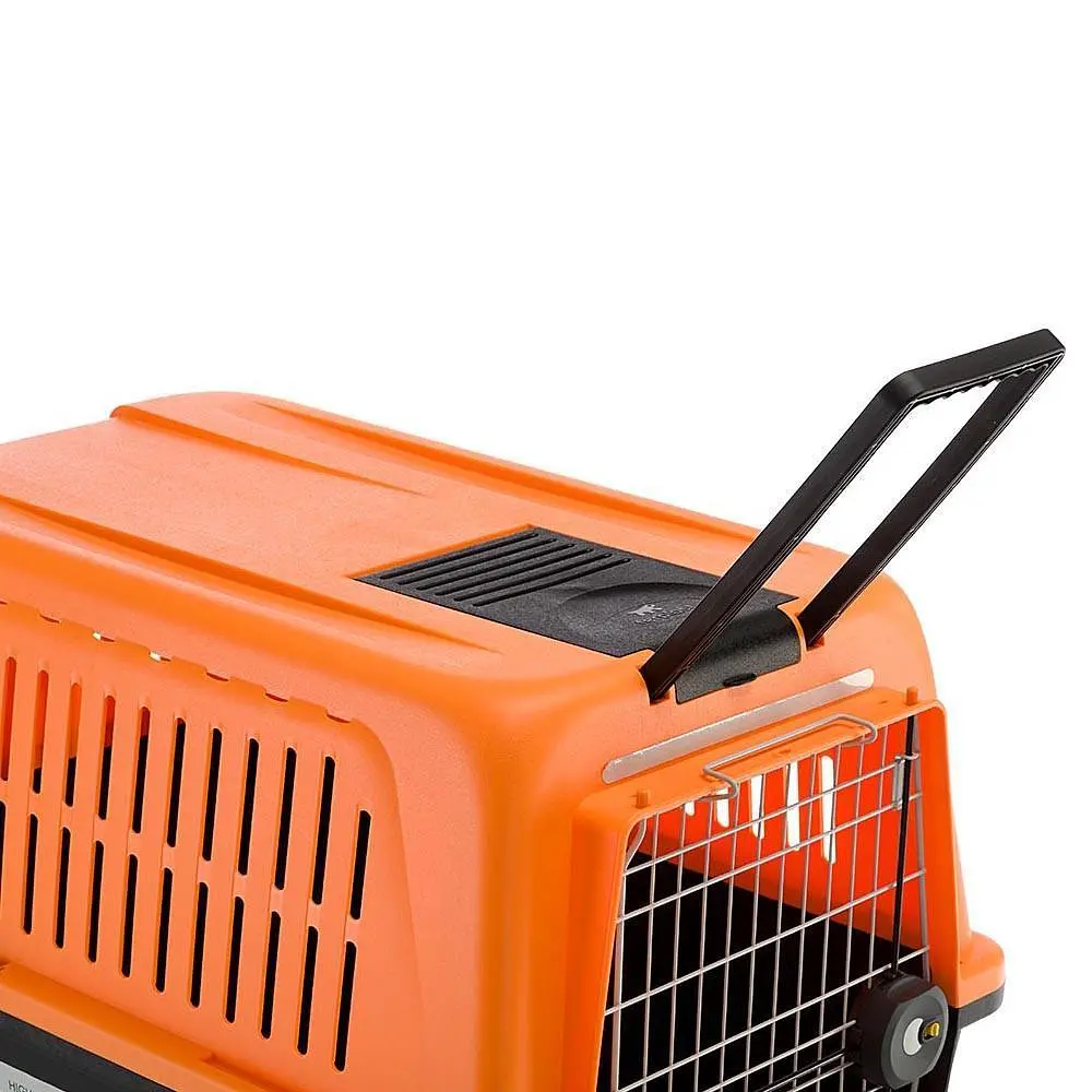 Контейнер переноска Ferplast ATLAS 60 REFLEX IATA для собак со светоотражающими элементами - фото 3