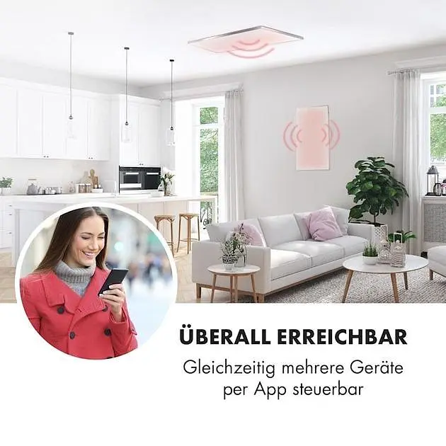 Інфрачервоний обігрівач Klarstein Wonderwall Smart (10032783) - фото 3