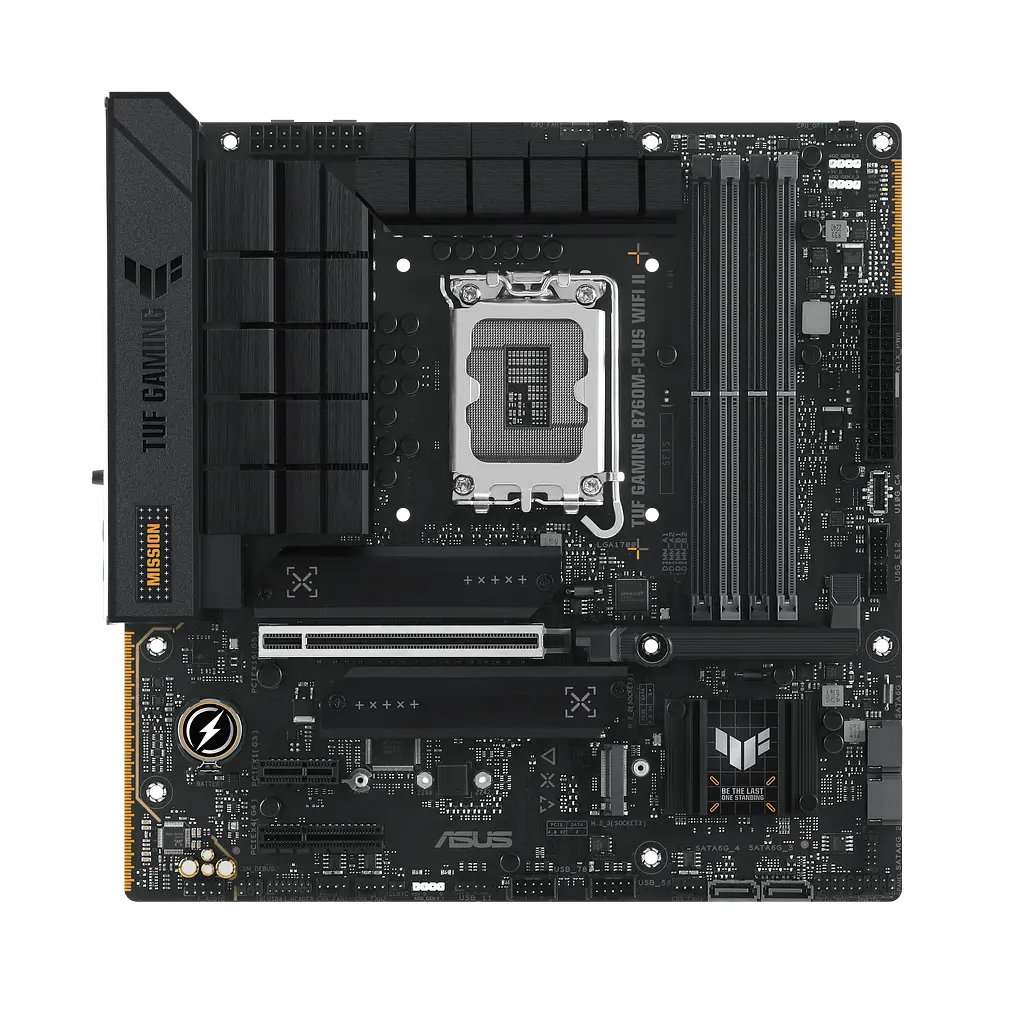 Материнська плата Asus B760M-Plus TUF Gaming Wi-Fi II LGA 1700 (TUF GAMING B760M-PLUS WIFI II) - фото 2