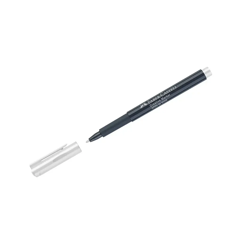 Маркер Faber-Castell для різних поверхонь Creative Marker White, M (1,5 мм), колір білий (31792)