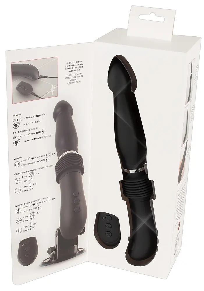 Секс-машина You2Toys RC Fucking Machine, 30,3 см (чорний) - фото 11