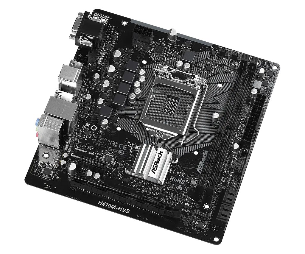 Материнська плата ASRock H410M-HVS LGA 1200 (H410M-HVS) Б/В - фото 2