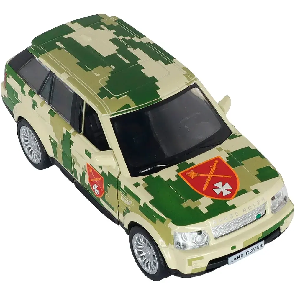Машинка TechnoDrive серії Шеврони Героїв LAND ROVER RANGE ROVER SPORT "ОК "ЗАХІД"" - фото 7