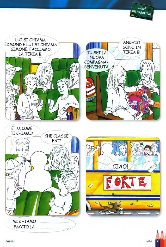 Forte! 1. Libro dello studente ed esercizi. Livello elementare. A1 + CD ROM + CD Audio - Марія Карла Боргоні - фото 4