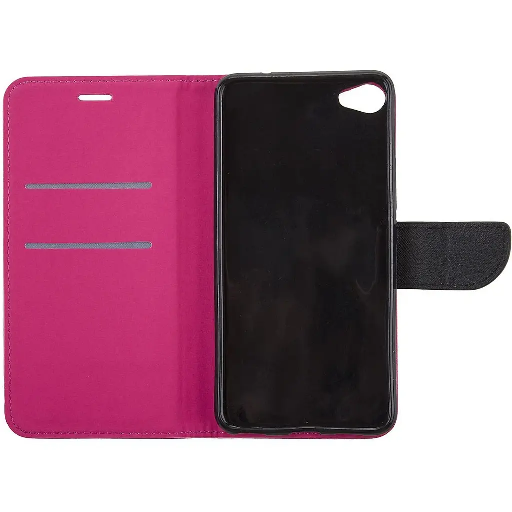 Чохол-книжка Toto Book Cover Mercury Meizu U20 Rose red - фото 2