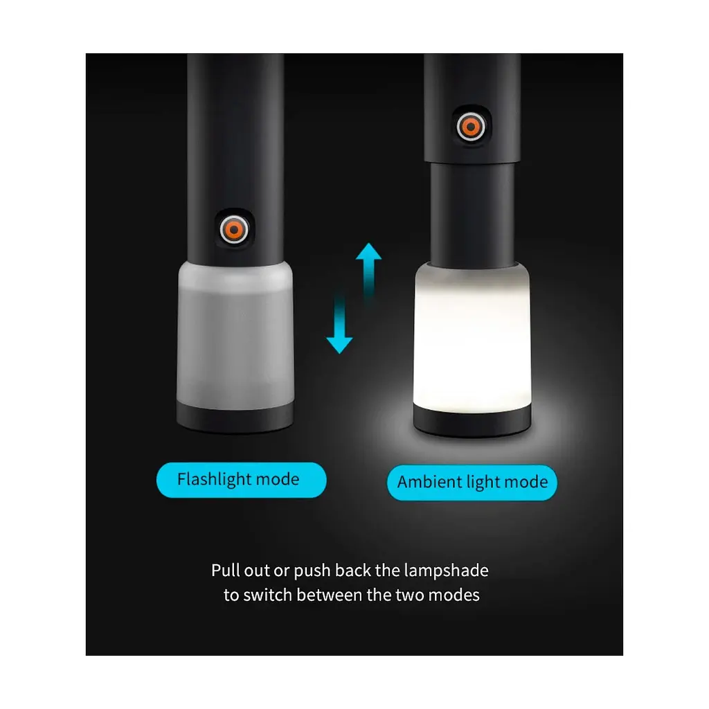 Ліхтар Xiaomi Jimihome Flashlight Black (JM-G3801) - фото 7