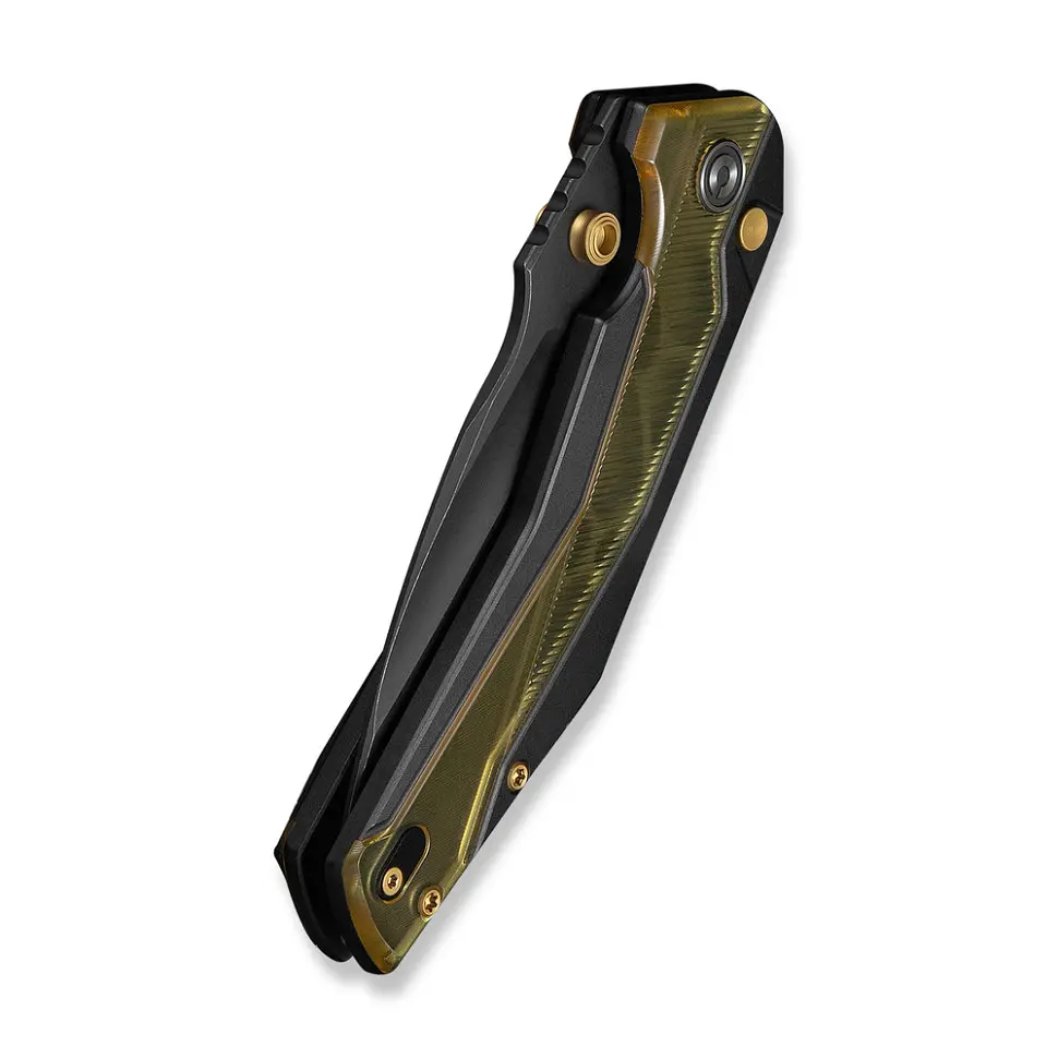 Ніж складаний туристичний Civivi Wellmax (9.1 см) 14C28N / Aluminum чорний/жовтий - фото 6