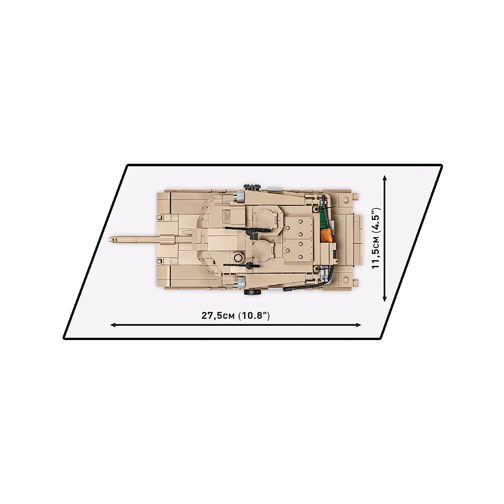 Конструктор Cobi Танк M1A2 Абрамс, 975 деталей (COBI-2622) - фото 5