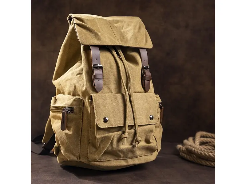 рюкзак текстильний Vintage 42х29х19 см sum0013915 - фото 3