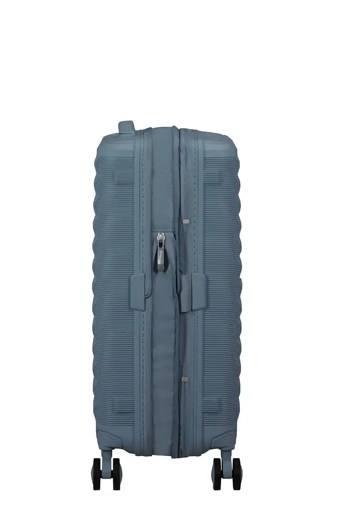 Валіза 55 См American Tourister FASTFORWARD STEEL BLUE 55х40х20(23) MI0*01001 - фото 5