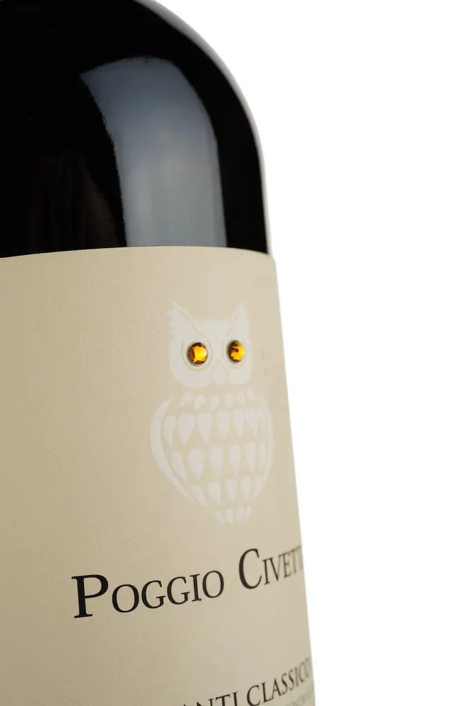 Вино Tenute Rossetti Poggio Civetta Chianti Classico червоне сухе 0.75 л - фото 3