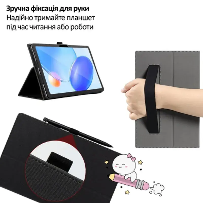Чохол до планшета BeCover Slimbook Blackview Tab 20 10.1" Black (715121) - фото 5