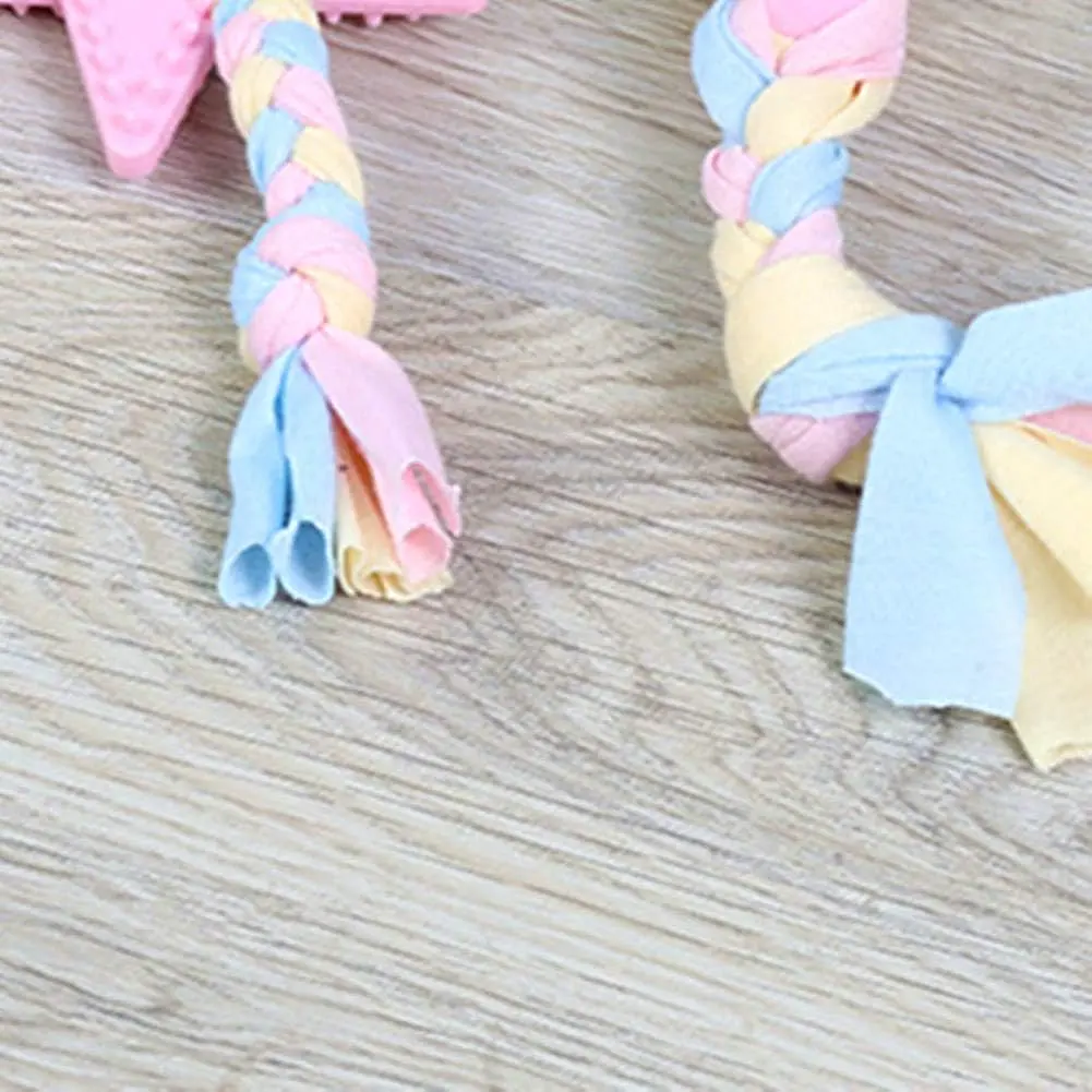 Жувальна іграшка для собак Derby Round ring with cotton rope - фото 5