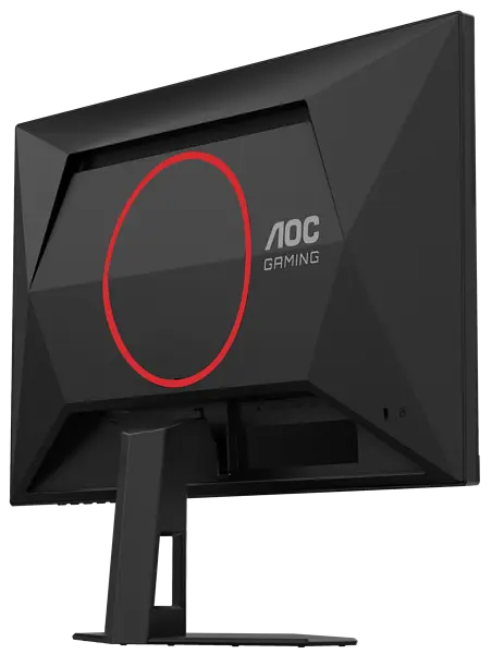 Монiтор 24.5" AOC 25G4SRE Black/Red - фото 8