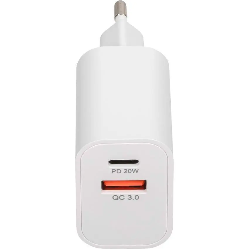 Зарядний пристрій Rivacase PS4102 WD4, PD 20W+QC3.0, білий (PS4102 WD4 (White)) - фото 6