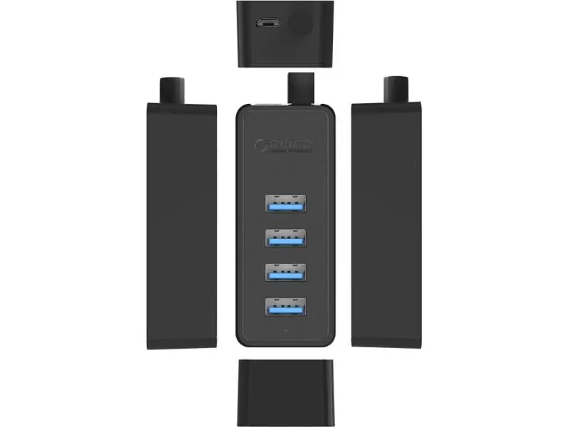 USB-хаб Orico W5P-U3-030-BK-BP (CA912735) - фото 3