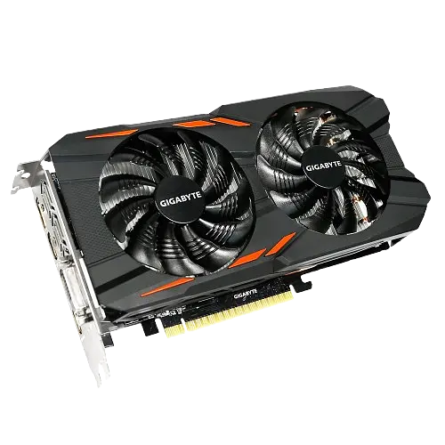 Відеокарта GeForce GTX 1050 Ti 4GB Gigabyte WindForce OC (GV-N105TWF2OC-4GD) Б/В - фото 2