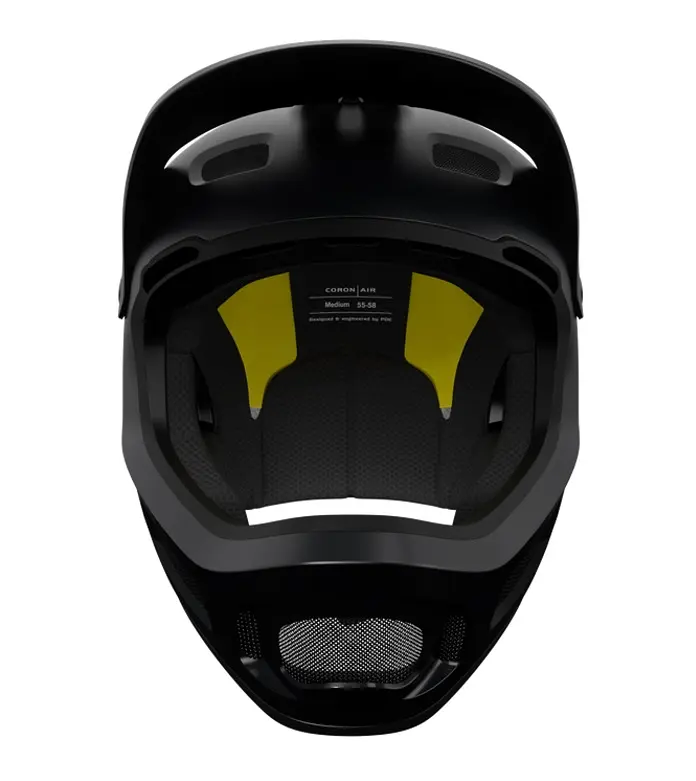 Велошлем POC Coron Air MIPS 55-58 Черный - фото 2