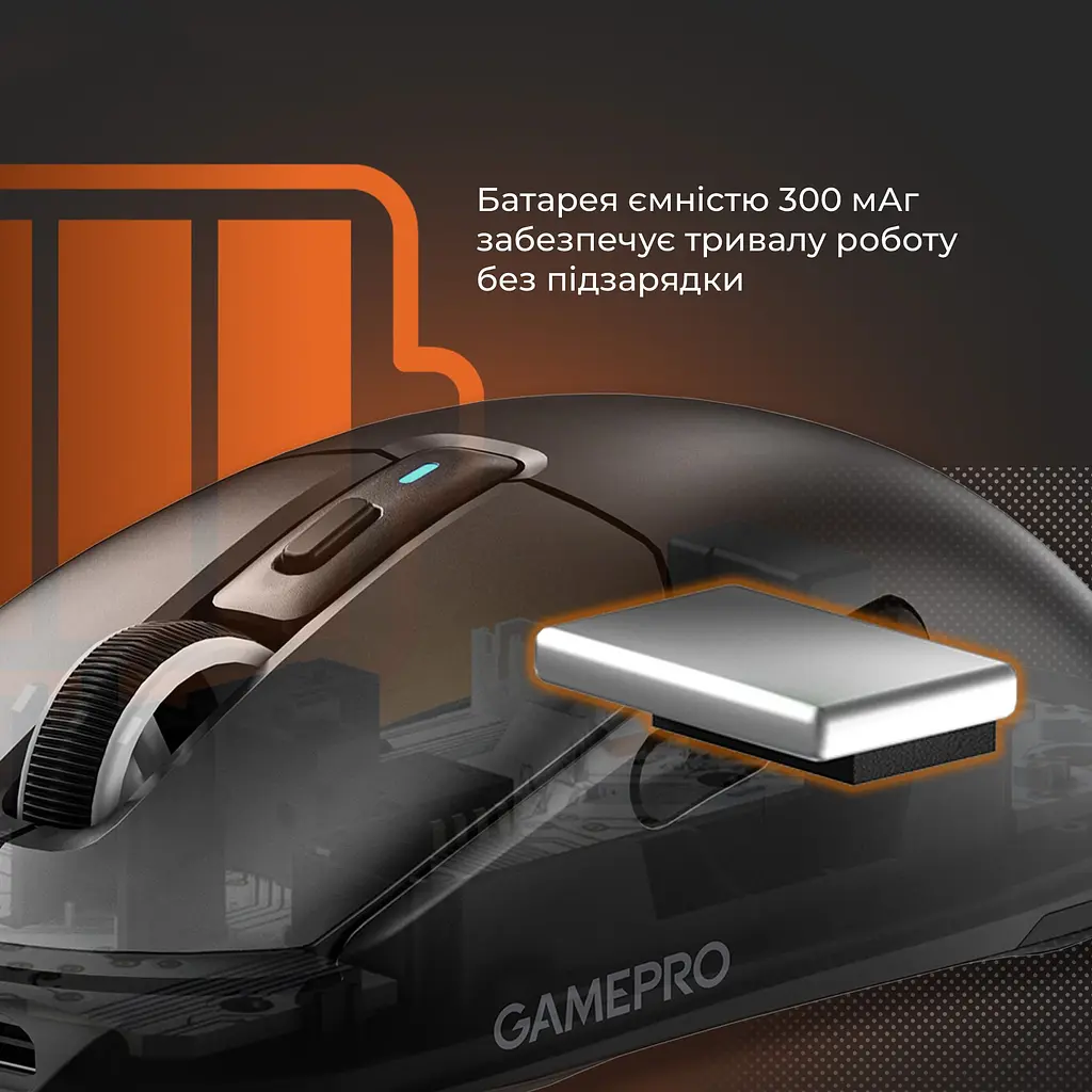 Миша GamePro Genesis Airmaster Black (GM167B) [150896] - фото 15