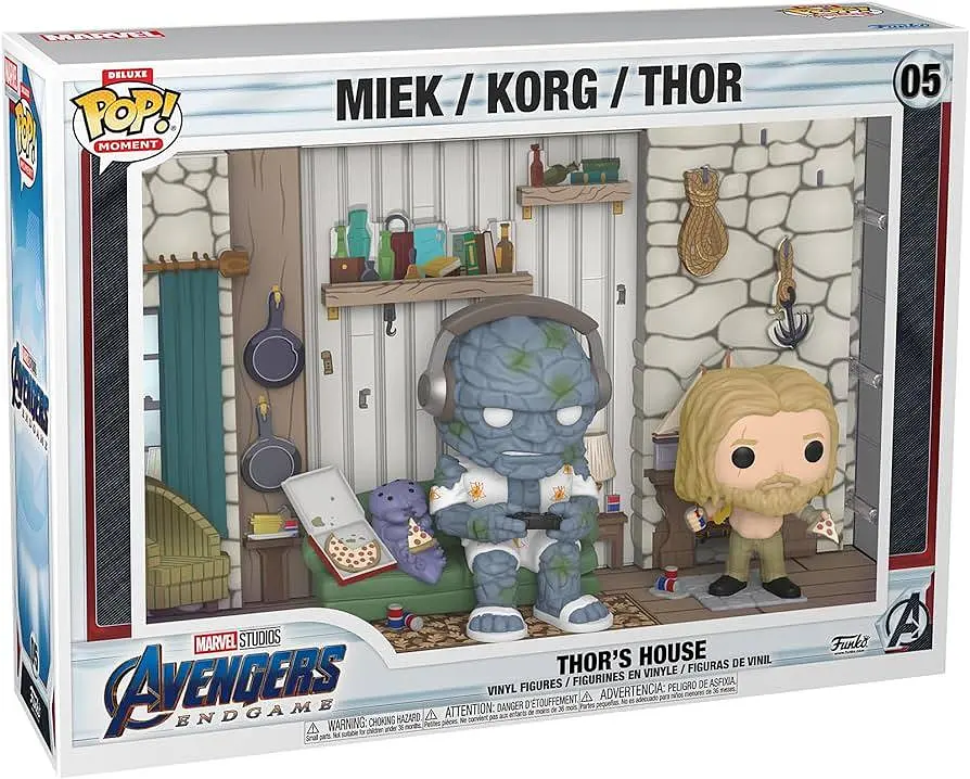 Коллекционная фигурка Funko Pop Фанко Поп Avengers Thor's House Мстители Дом Тора 30 см FP A TH 5 - фото 3