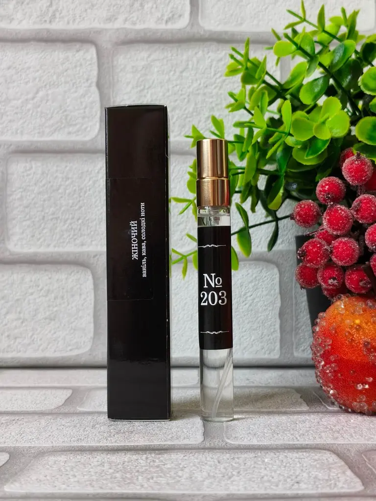 Парфуми жіночі Kot'e №203, аромат Black Opium (міні-флакон 12 мл) - фото 2