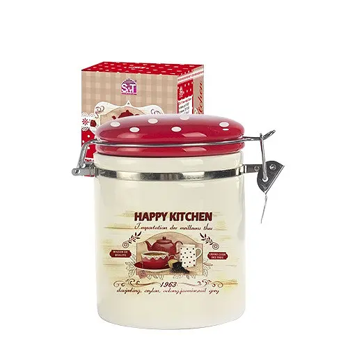 Ємність для сипучих S&T 629-11 "Happy Kitchen" 0,75 л - фото 2