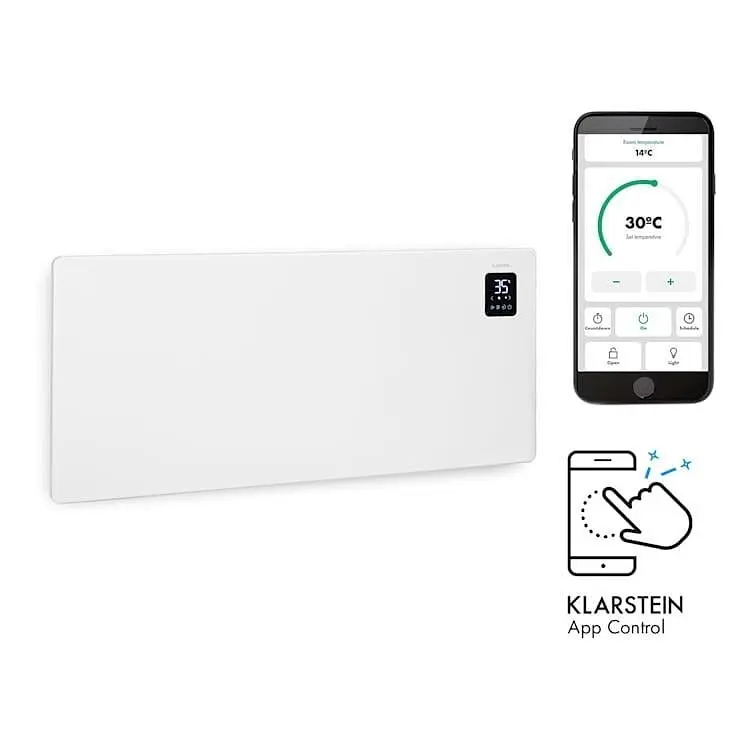 Конвекционный обогреватель Klarstein Bensin Smart 2500 (10035402) - фото 3