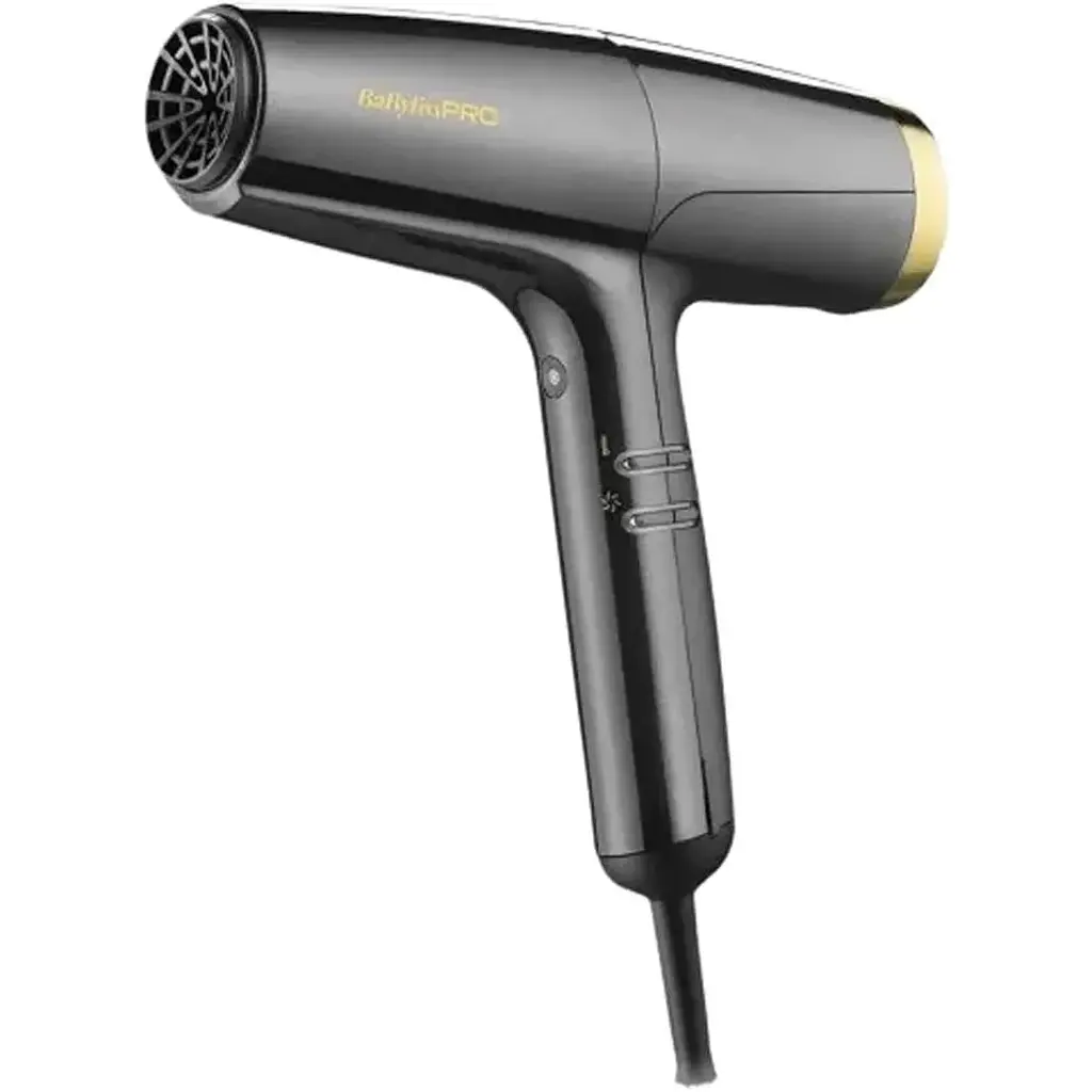 Фен BaByliss PRO Falco BAB8550E Grey/Gold [100835] - фото 3