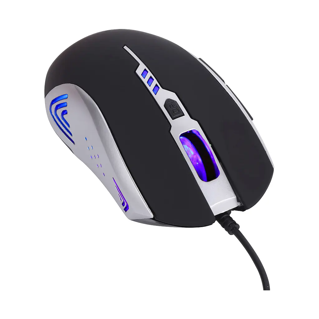 Мишка Gemix W100 USB Black/Gray + ігрова поверхня (W100Combo) - фото 7