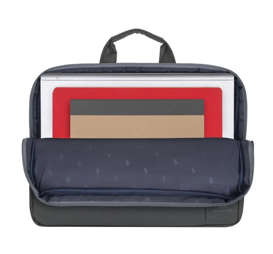 Сумка для ноутбука 15.6 дюйма Rivacase 8231 Grey - фото 9