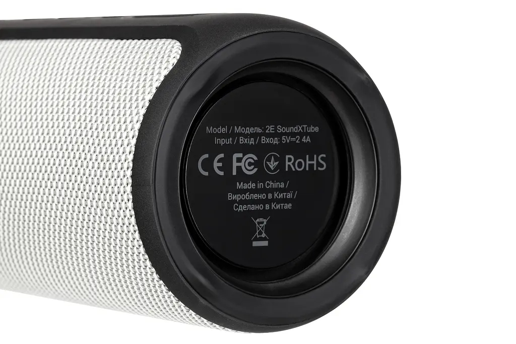Акустична система 2E SoundXTube TWS, MP3, Wireless, Waterproof Grey - фото 7