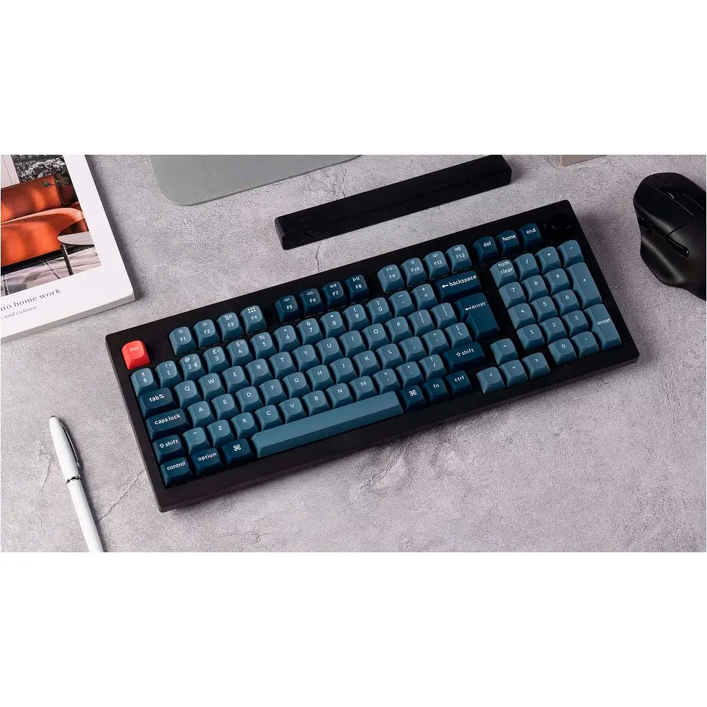 Клавіатура Keychron V5 Max Gateron Jupiter Banana RGB Black (V5M-D4-UA) [159768] - фото 4