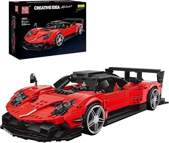 Конструктор  машина MOULD KING  Pagani Zonda R пагані зонда для дітей та дорослих  1278 деталей - фото 2