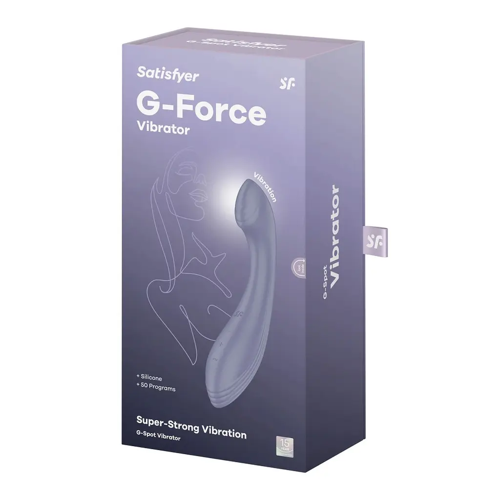 Вибратор Satisfyer G-Force 19 см фиолетовый - фото 7