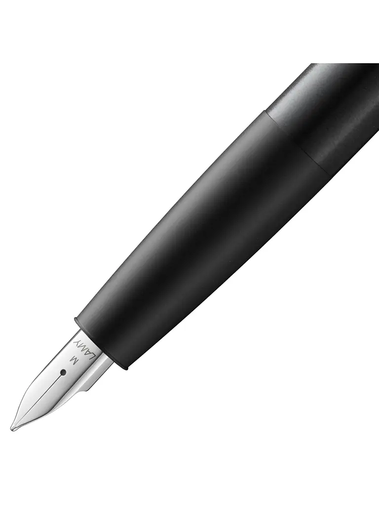 Чорнильна Ручка Lamy Aion Чорна F, Чорнила T10 Сині (4031941) - фото 2