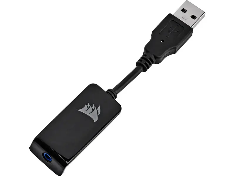 Навушники з мікрофоном Corsair HS65 Surround Carbon (CA-9011270) - фото 5
