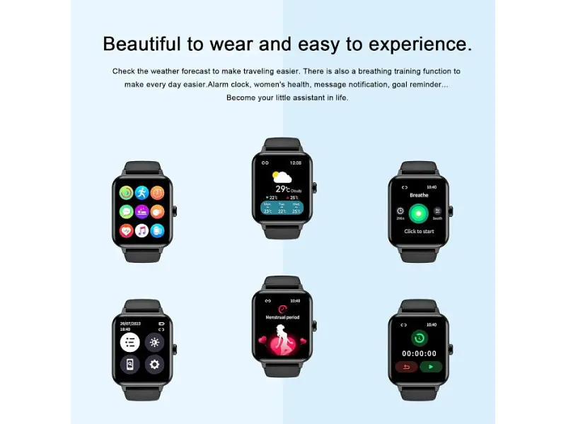 Смарт-годинник Blackview R30 Black (6931548315063) - фото 11
