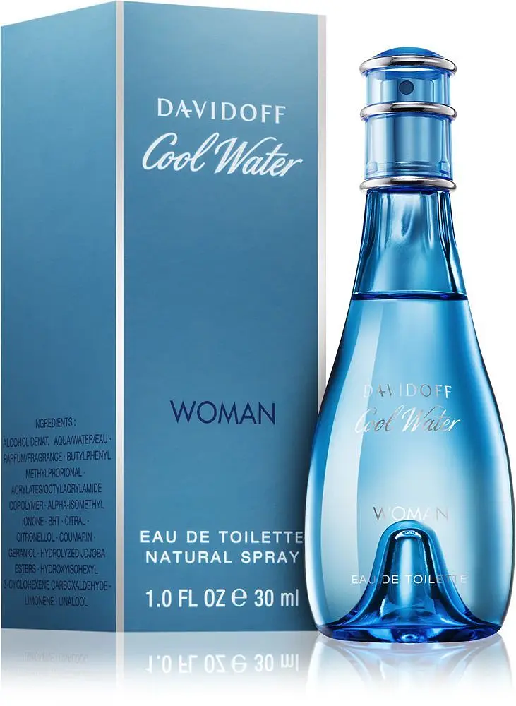 Туалетна вода Davidoff Cool Water Woman 30 мл - фото 2
