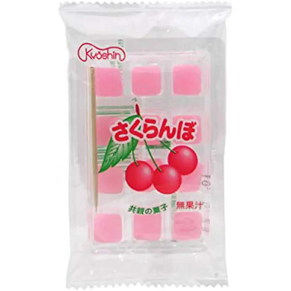 Японські жувальні цукерки Kyoushin Cherry Mochi Candy 15г