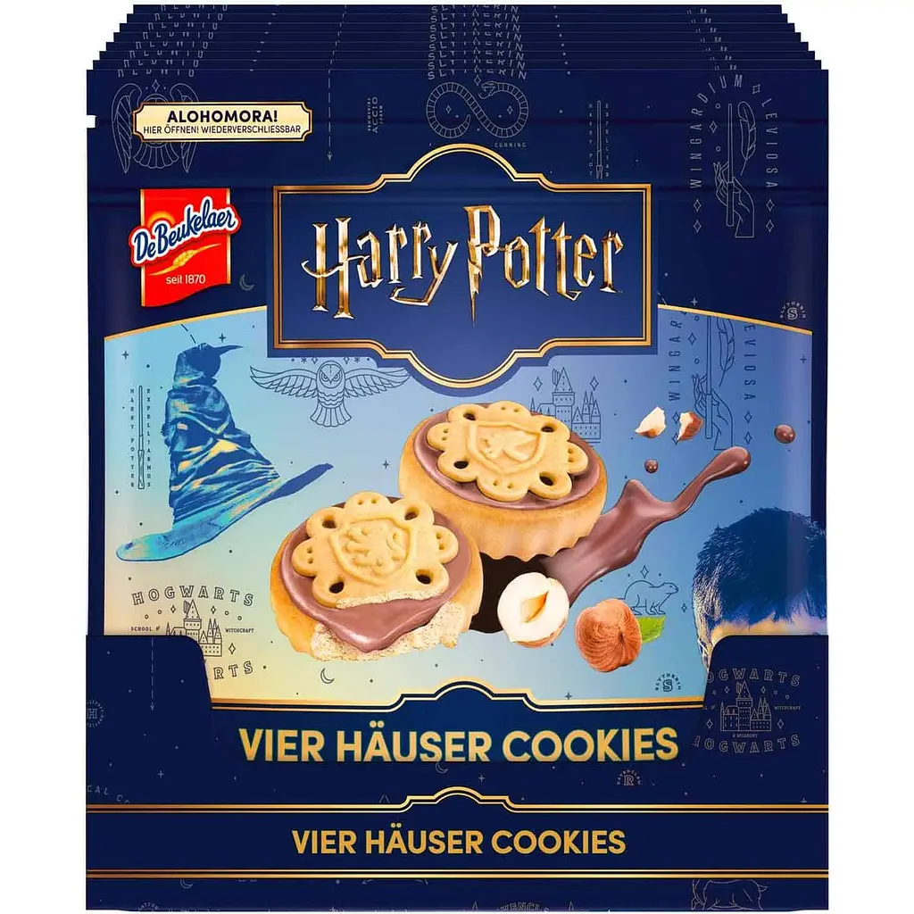 Печиво De Beukelaer Harry Potter Vier Häuser Cookies 172г - фото 4