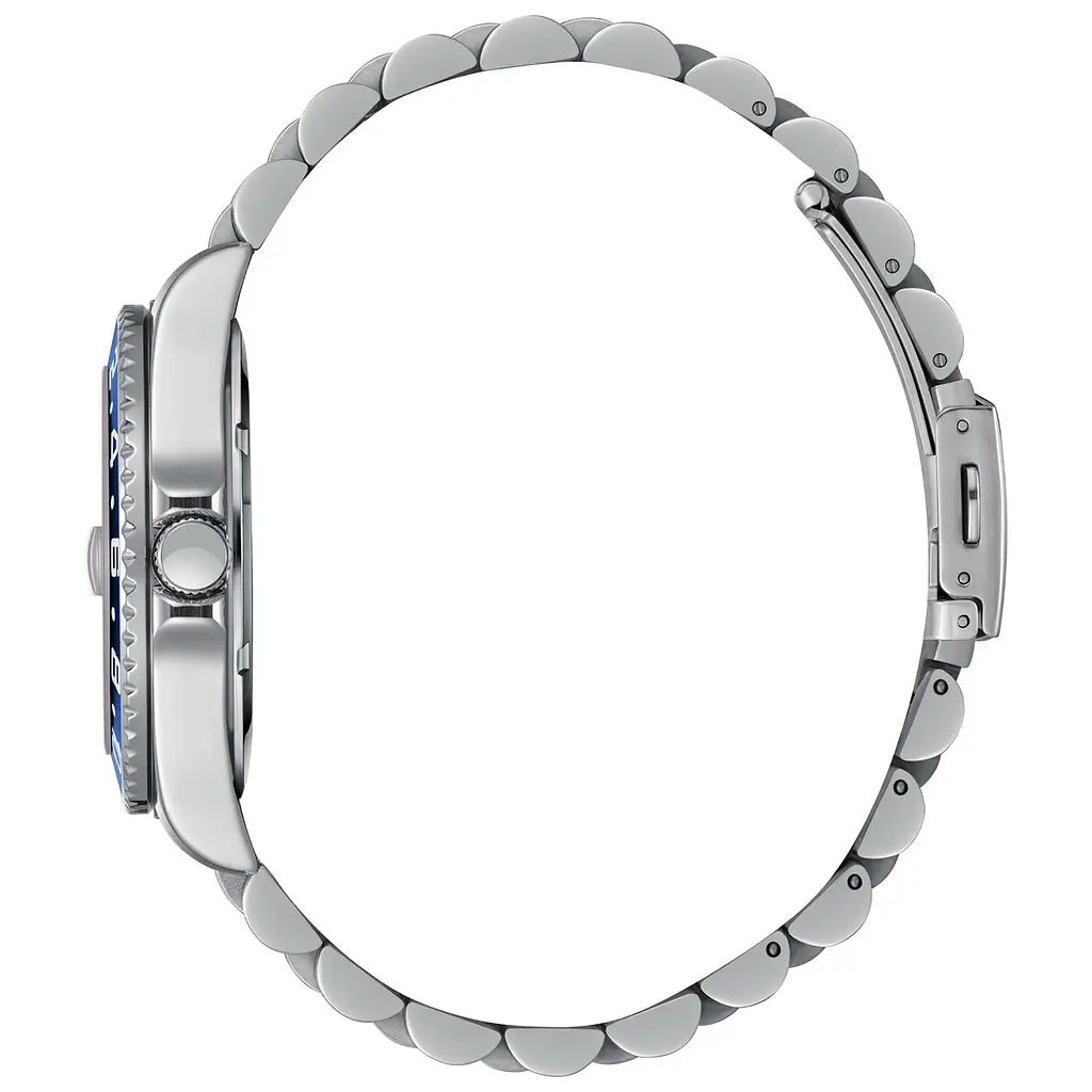 Наручний годинник чоловічий Lee Cooper Daytona Blue Сріблястий (3431) - фото 4