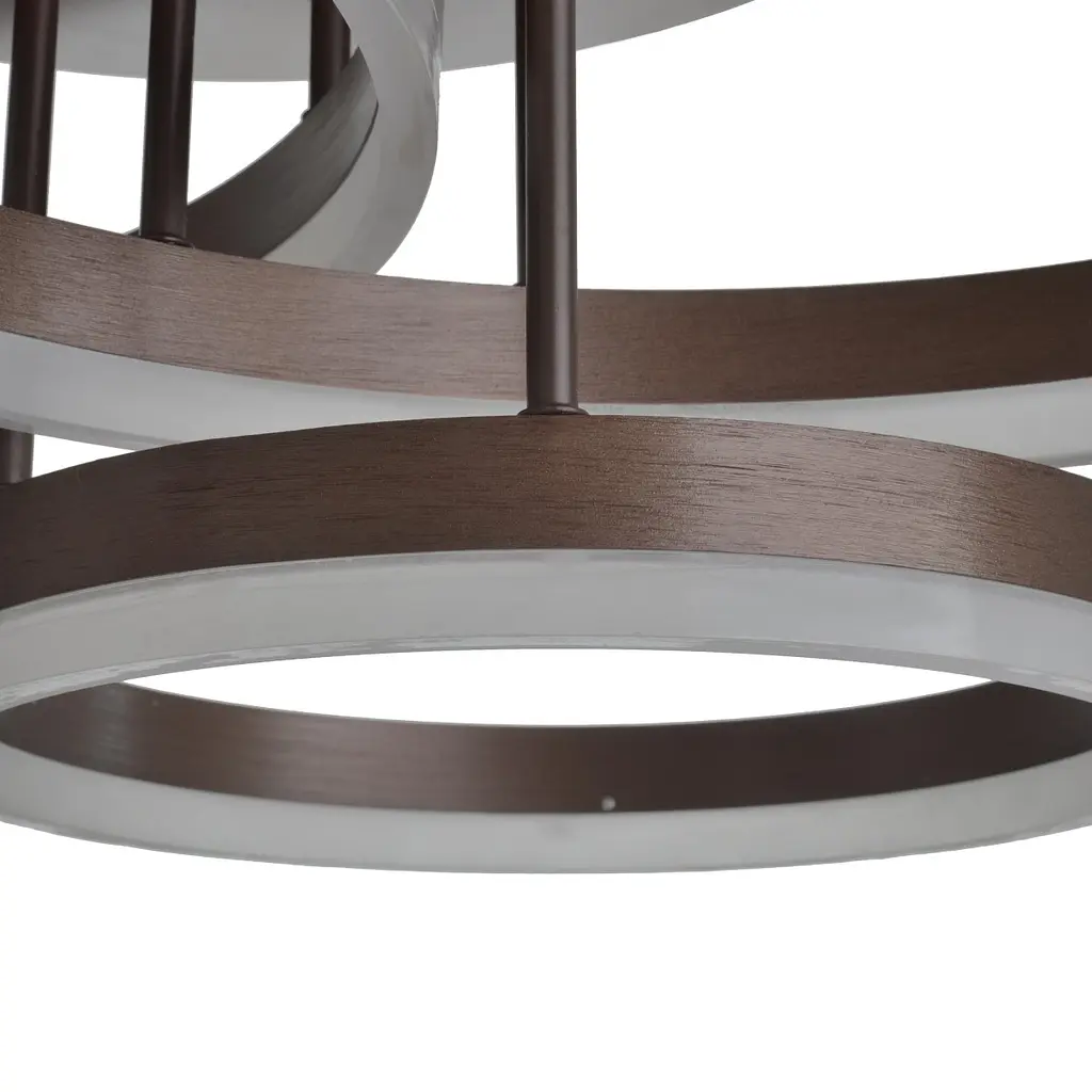 Люстра Brille потолочная лофт LED 68W WW COF (BL-949С/3) - фото 4
