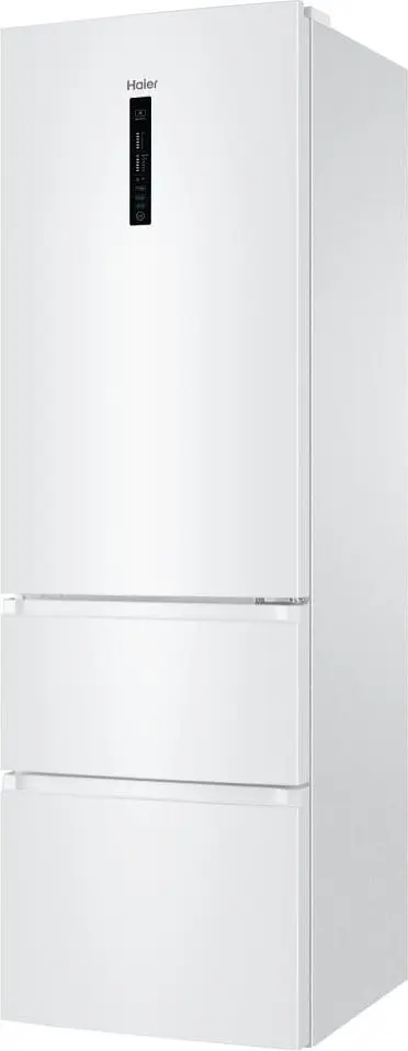 Холодильник многодверный Haier 190.5x59.5х65.7 холодильное отделение 233 л морозильное отделение 97 л 3дв. А++ NF дисплей нулевая зона белый (HTR3619ENPW) - фото 5