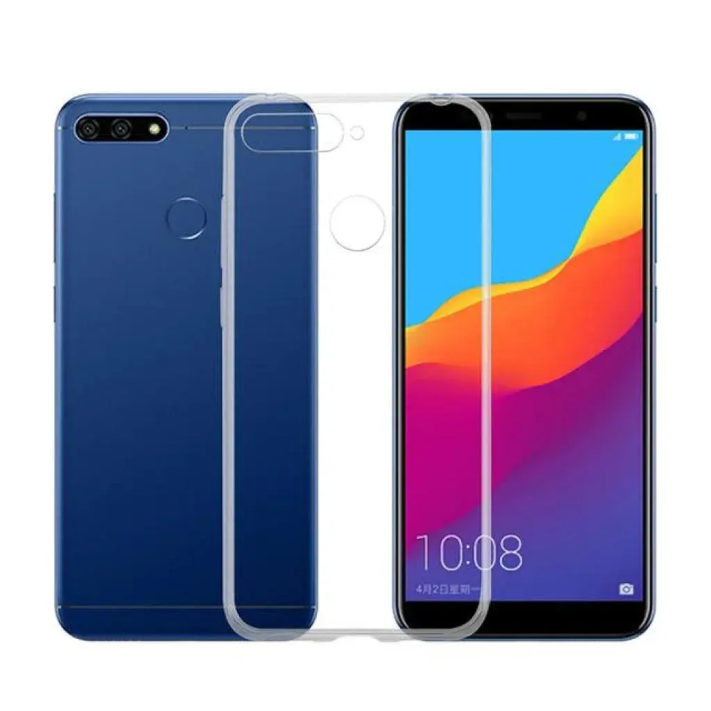 Чохол до мобільного телефона Laudtec для Huawei Y7 Prime 2018 Clear tpu (Transperent) (LC-YP2018) - фото 2